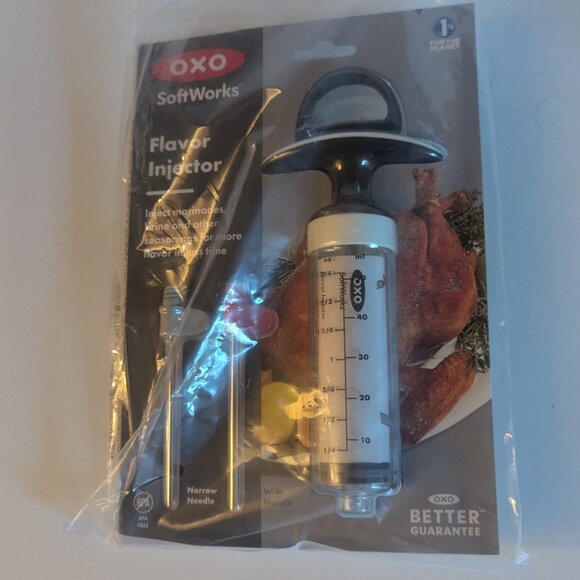 NWT OXO Flavor Injector Thanksgiving Turkey Friendsgiving Holiday Meal Kitchen - Picture 1 of 7